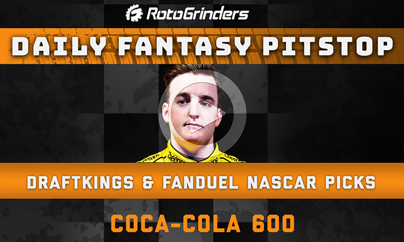 DraftKings NASCAR Picks: Coca Cola 600 - Daily Fantasy Pitstop