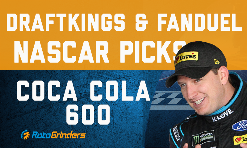 The Daily Fantasy Pitstop - Coca Cola 600