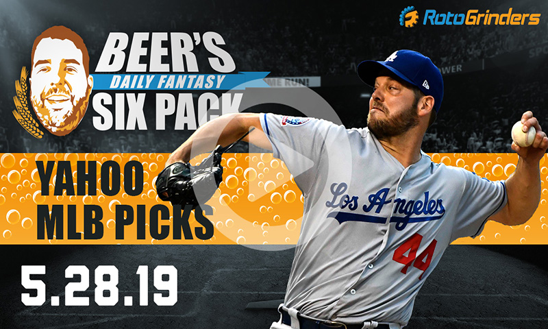 Yahoo MLB Six-Pack: Tuesday, May 28th