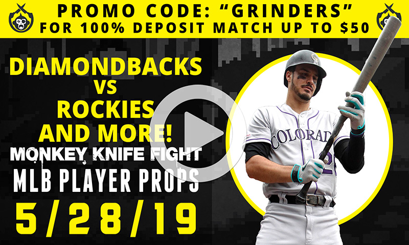 MLB Player Props - Monkey Knife Fight: Tuesday, May 28th