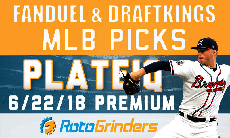 FanDuel & DraftKings PlateIQ: Friday, June 22nd