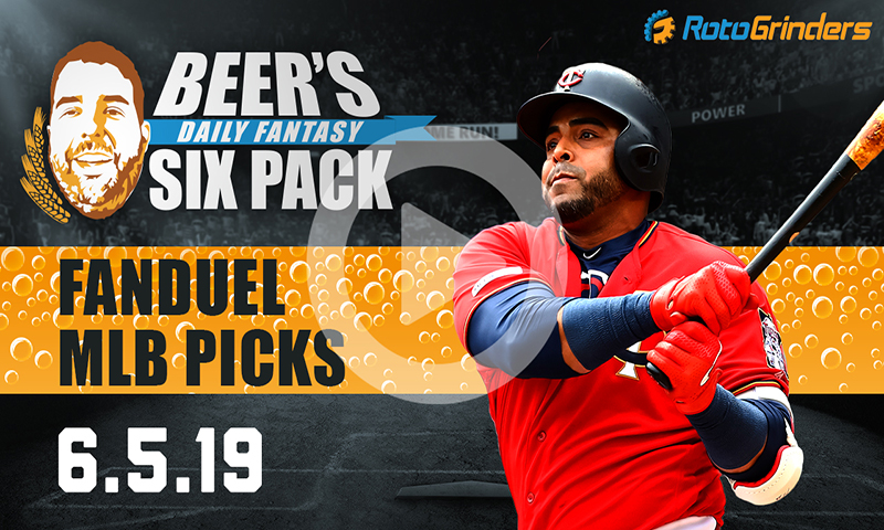 FanDuel MLB Six-Pack: Wednesday, June 5th