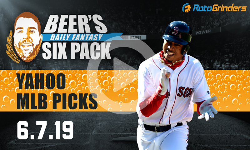 Yahoo MLB Six-Pack: Friday, June 7th