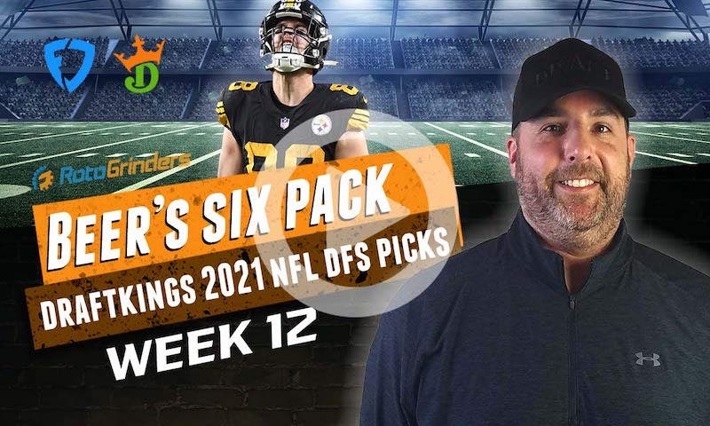 DraftKings and FanDuel NFL Six-Pack: Week 12