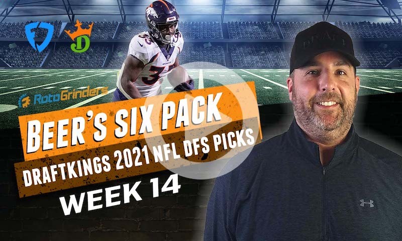 DraftKings and FanDuel NFL Six-Pack: Week 14