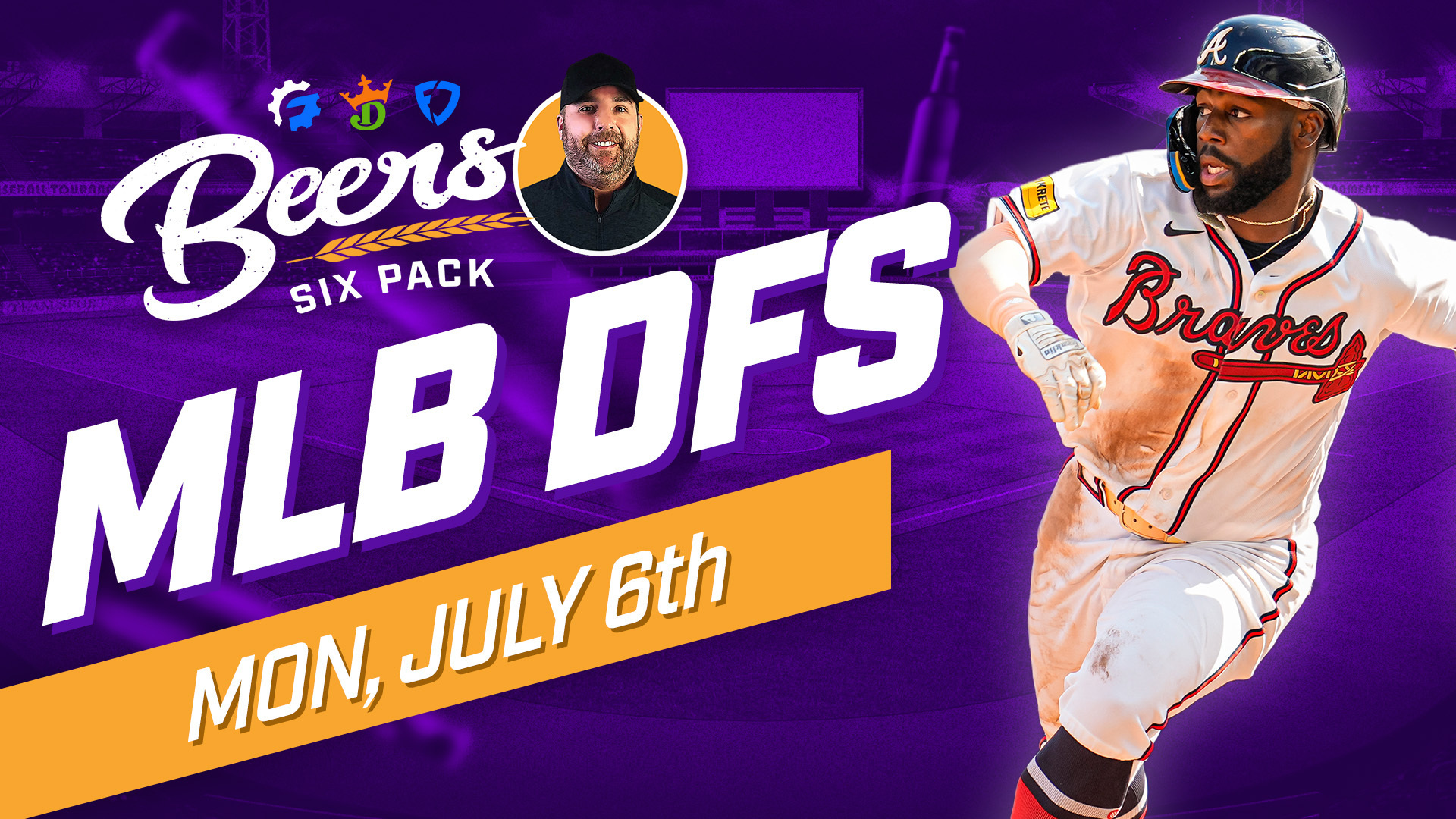Beer's MLB DFS 6 Pack: Monday, July 6th