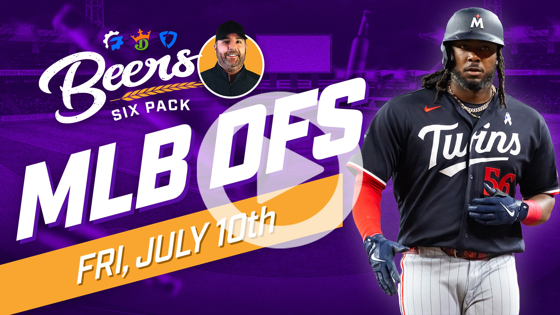 Beer's MLB DFS 6 Pack: Friday, July 10th
