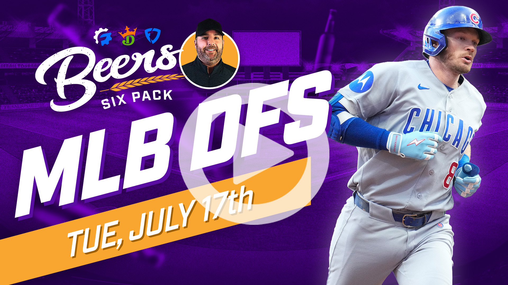 Beer's MLB DFS 6 Pack: Friday, July 17th