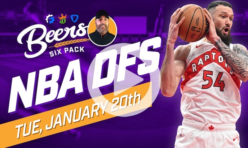 Beer's NBA DFS 6 Pack: Tuesday, January 20th