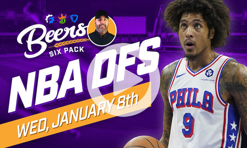Beer's NBA DFS Six Pack: Wednesday, January 8th