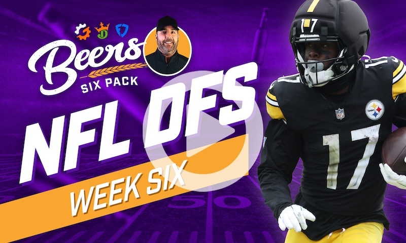 Beer's NFL DFS 6 Pack: Week 6