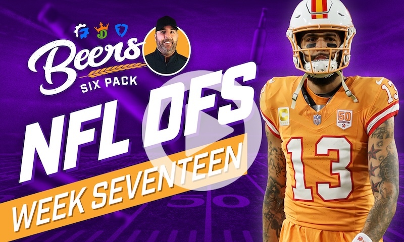 Beer's NFL DFS 6 Pack: Week 17