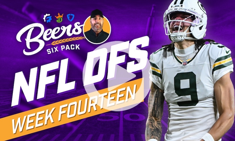 Beer's NFL DFS 6 Pack: Week 14