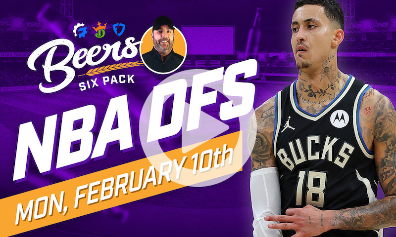 Beer's NBA DFS Six Pack: Monday, February 10th