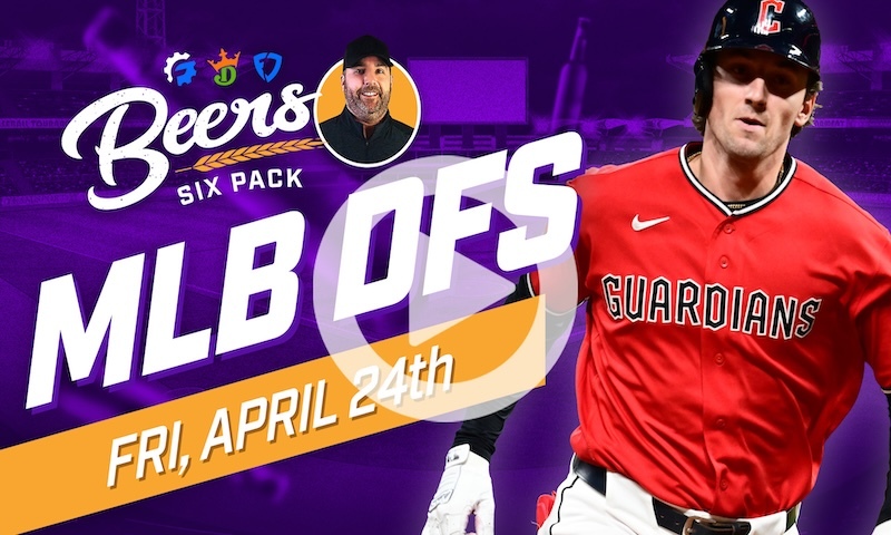 Beer's MLB DFS 6 Pack: Friday, April 24th