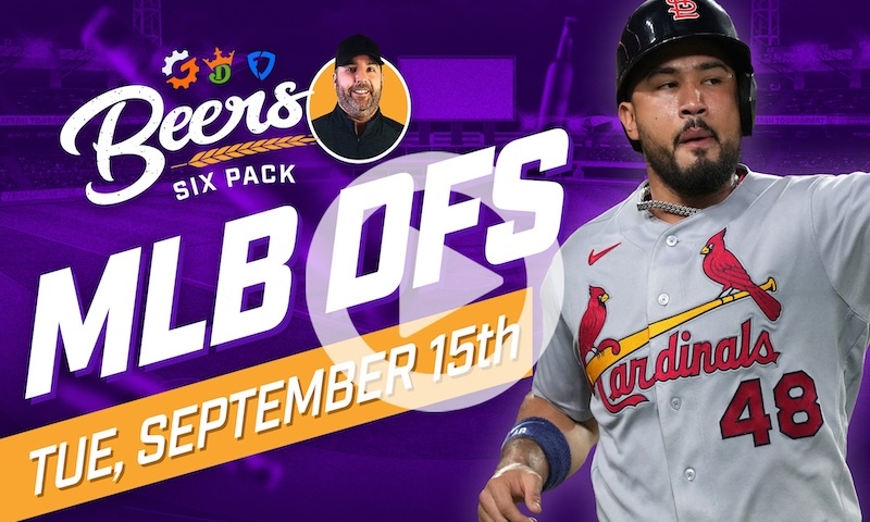 Beer's MLB DFS 6 Pack: Tuesday, September 15th