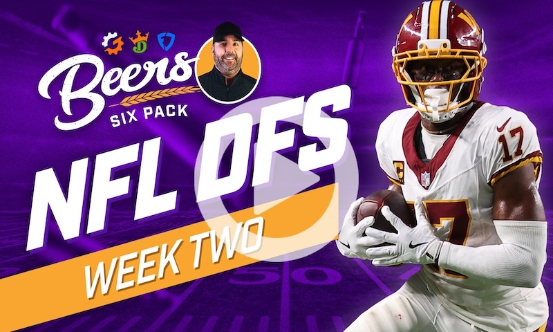 Beer's NFL DFS 6 Pack: Week 2