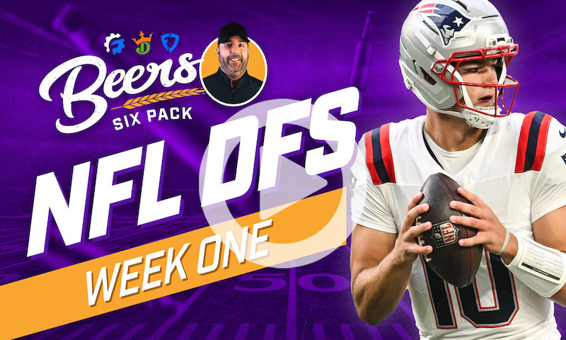 Beer's NFL DFS 6 Pack: Week 1
