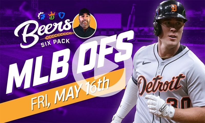 Beer's MLB DFS 6 Pack: Friday, May 16th