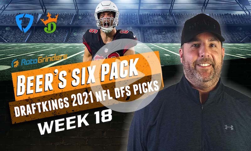 DraftKings and FanDuel NFL Six-Pack: Week 18