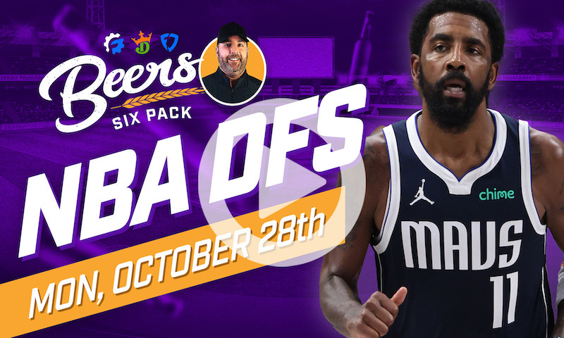 Beer's NBA DFS Six Pack: Monday, October 28th