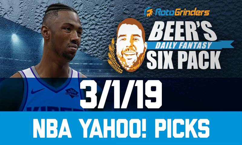 Yahoo NBA Six-Pack: Friday, March 1st