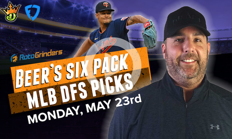 DraftKings and FanDuel MLB Six-Pack: Monday, 5/23/22