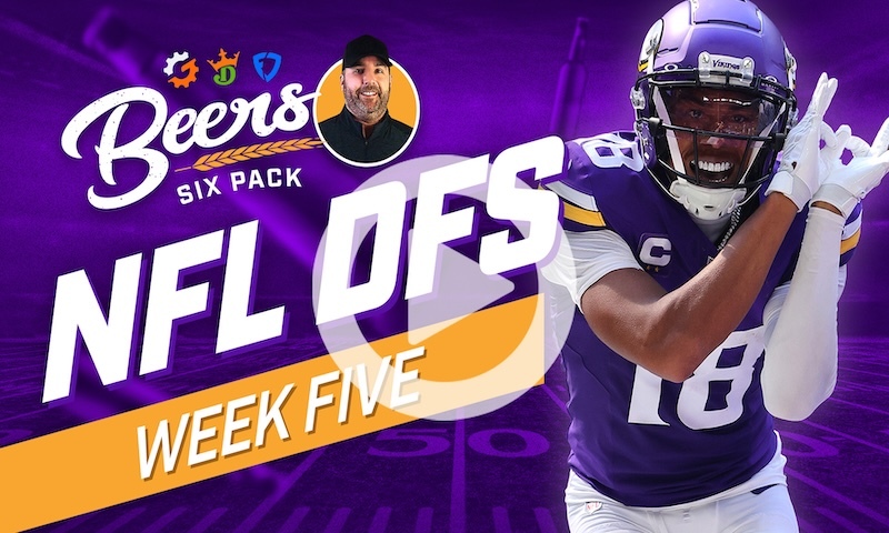 Beer's NFL DFS 6 Pack: Week 5