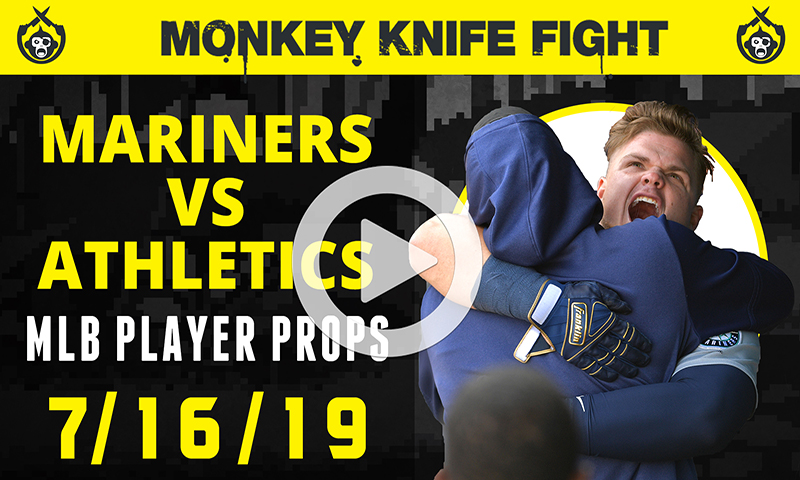 MLB Player Props - Monkey Knife Fight: Tuesday, July 16th