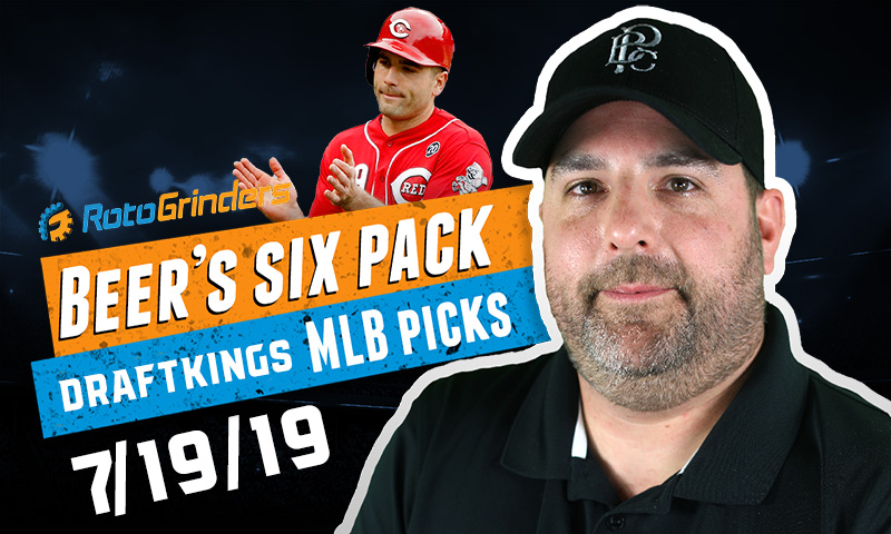DraftKings MLB Six-Pack: Friday, July 19th