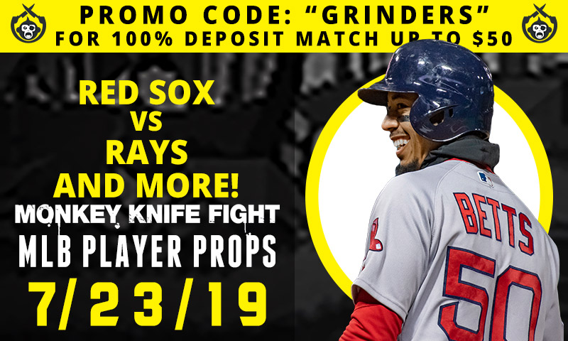 MLB Player Props - Monkey Knife Fight: Tuesday, July 23rd