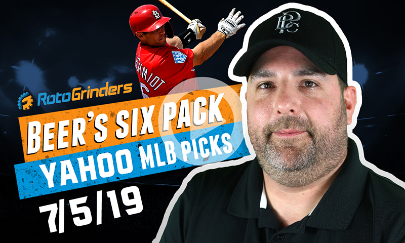 Yahoo MLB Six-Pack: Friday, July 5th