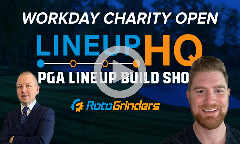 PGA LineupHQ Build Show - Workday Charity Open