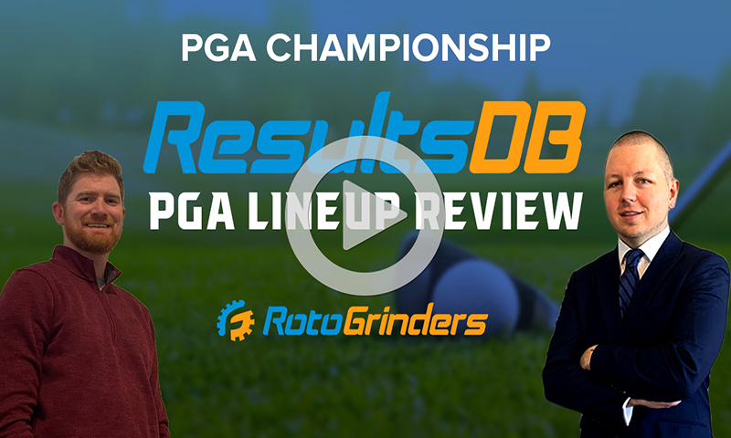 PGA DraftKings DFS Picks and Review - PGA Championship