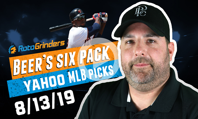 Yahoo MLB Six-Pack: Tuesday, August 13th