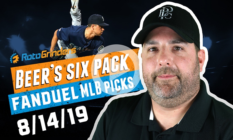 FanDuel MLB Six-Pack: Wednesday, August 14th