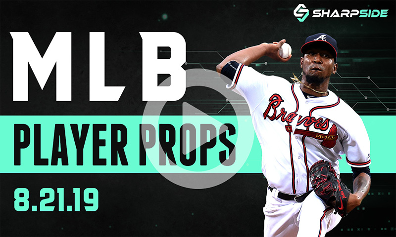 MLB Sports Betting Player Props | Free Picks 8/21/19