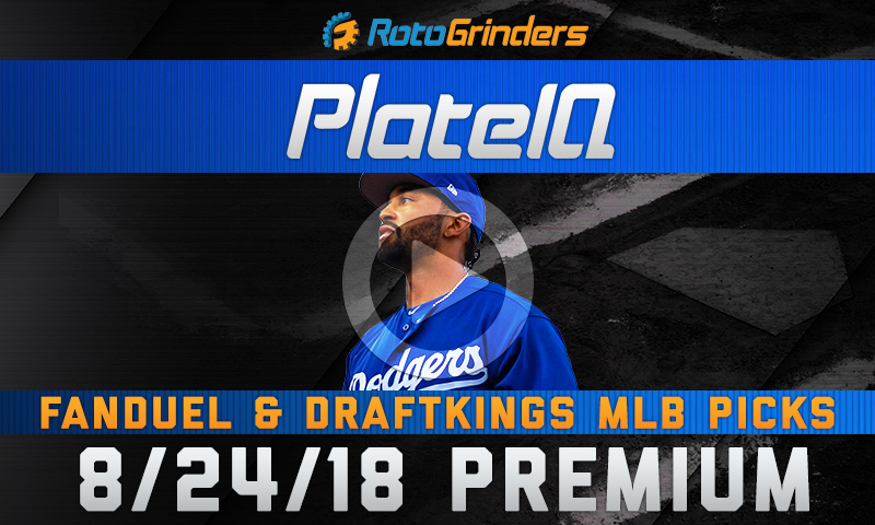 FanDuel & DraftKings PlateIQ: Friday, August 24th