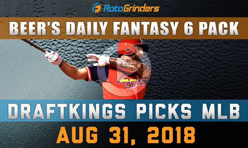 MLB Six-Pack: Friday, August 31st