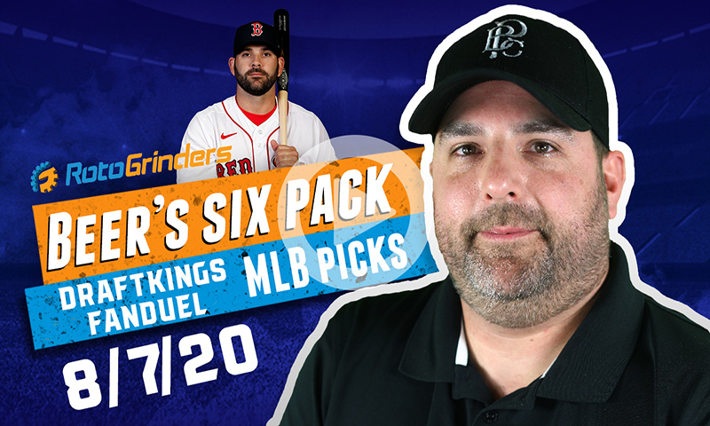 DraftKings and FanDuel MLB Six-Pack: Friday, August 7th