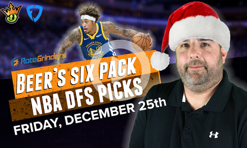 DraftKings and FanDuel NBA Six-Pack: Friday, December 25th