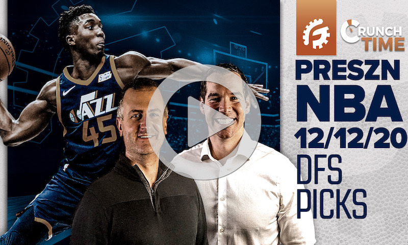 NBA Pre-Season FanDuel & DraftKings DFS 12/12/20 - Crunch Time: RotoGrinders