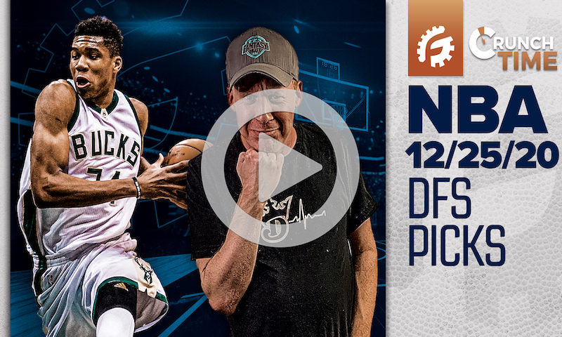 NBA Christmas Day FanDuel & Draftkings DFS 12/25/20 - Crunch Time: RotoGrinders