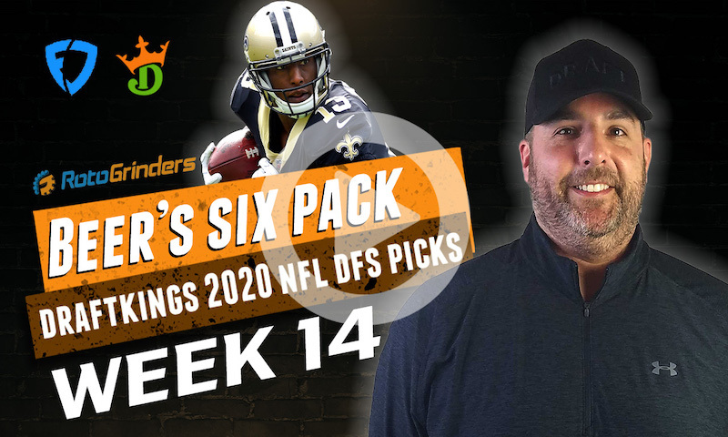 DraftKings and FanDuel NFL Six-Pack: Week 14