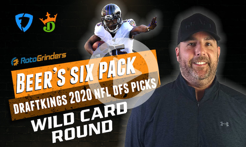 DraftKings and FanDuel NFL Six-Pack: Wild Card Round