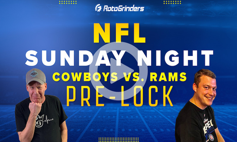 2020 NFL Week 1 Sunday Night Football Live Picks and Analysis | Dallas Cowboys vs LA Rams