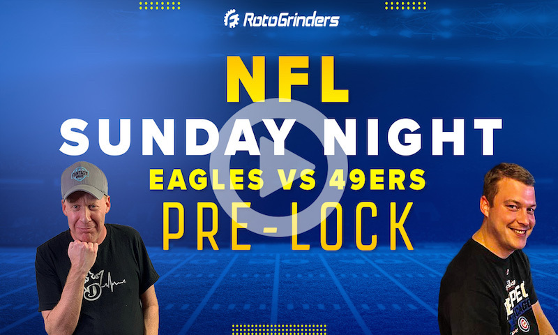 Eagles vs 49ers Showdown - 2020 NFL Week 4 Sunday Night Football Live DFS Picks