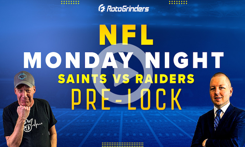 2020 NFL Week 2 Monday Night Football Live Picks and Analysis | Saints vs Raiders