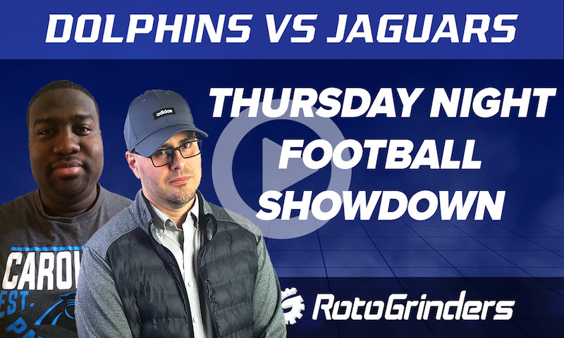 2020 NFL Week 3 Premium Thursday Night Showdown: Dolphins vs. Jaguars