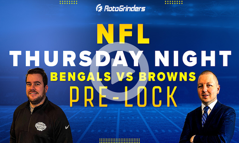 2020 NFL Week 2 Thursday Night Football Live Picks and Analysis | Bengals vs. Browns